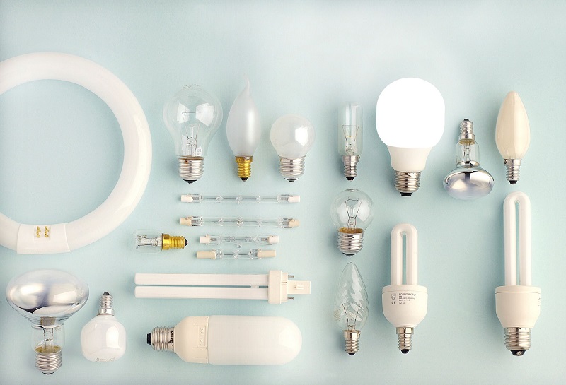 Types of light bulbs